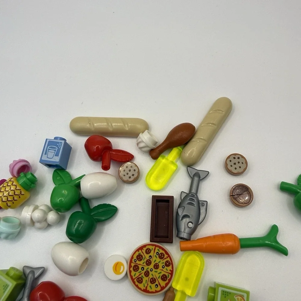 LEGO Piece Minifigs Friends Lego Food Accessories Lot of 50 pieces 005 - Picture 4 of 5